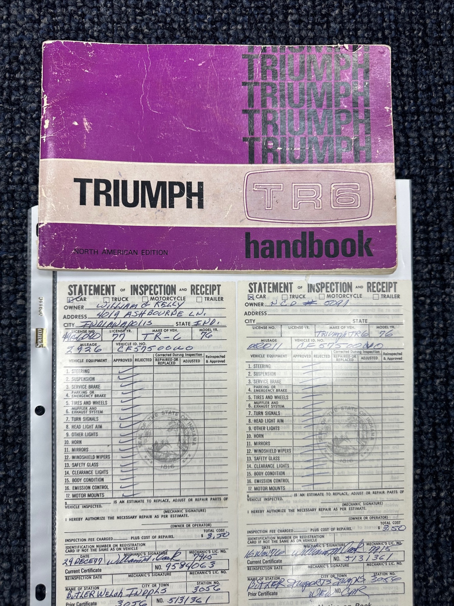 1976 Triumph TR6 