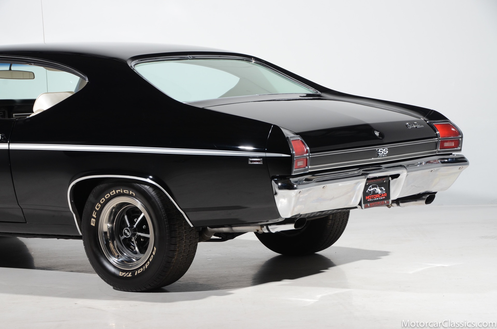 Miniature Chevy Chevelle SS 1969 - GreenLight 1/64 - Machine Verte
