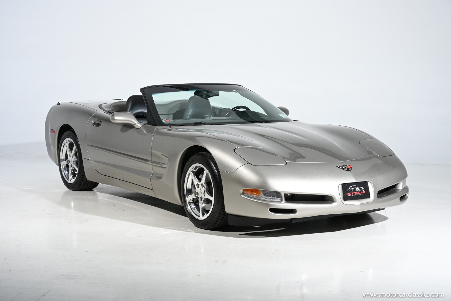 Silver 2001 Chevrolet Corvette Convertible Rear-Wheel Drive Manual