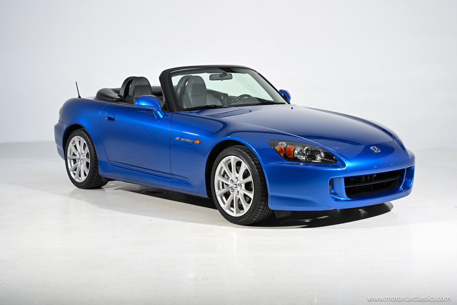 Blue 2007 Honda S2000 Convertible Rear-Wheel Drive 6-Speed Manual