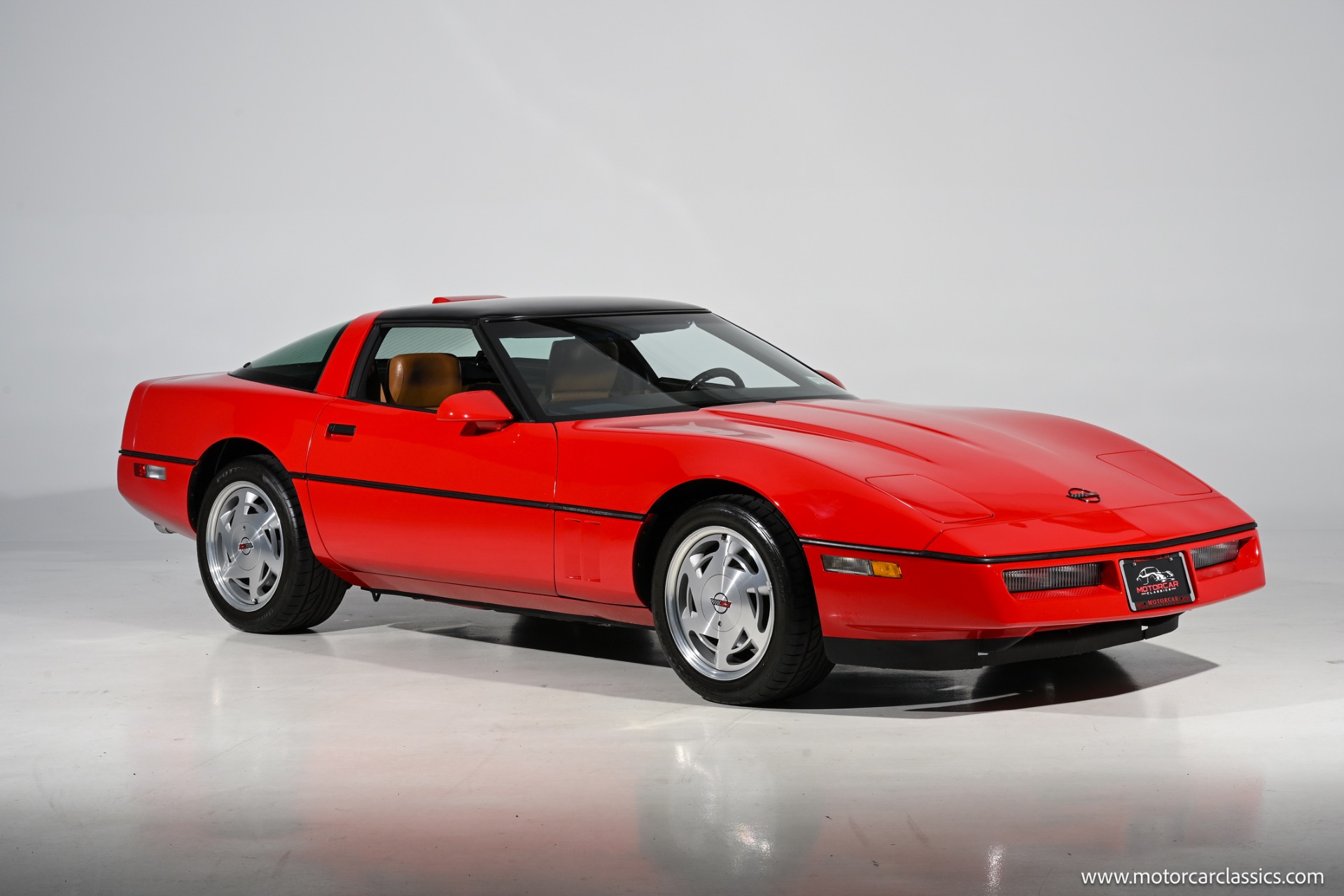 Red 1989 Chevrolet Corvette Coupe Rear-Wheel Drive Automatic