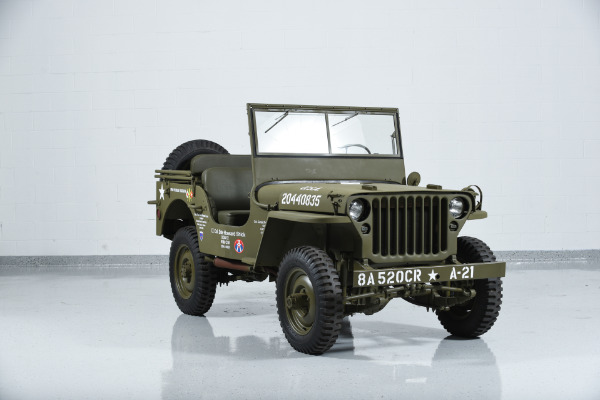 Welly 1:18 Jeep Willys MB Avec capote US Army Année de construction